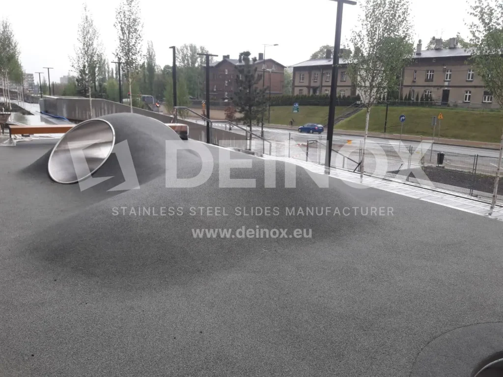 Tunel ze stali nierdzewnej DEINOX