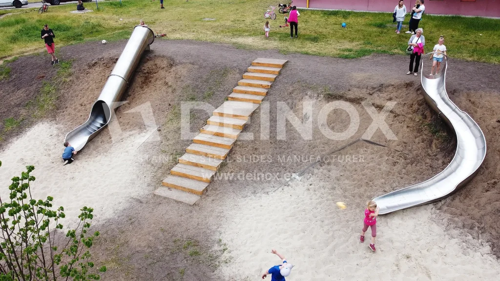 Zjeżdżalnie tunelowe DEINOX