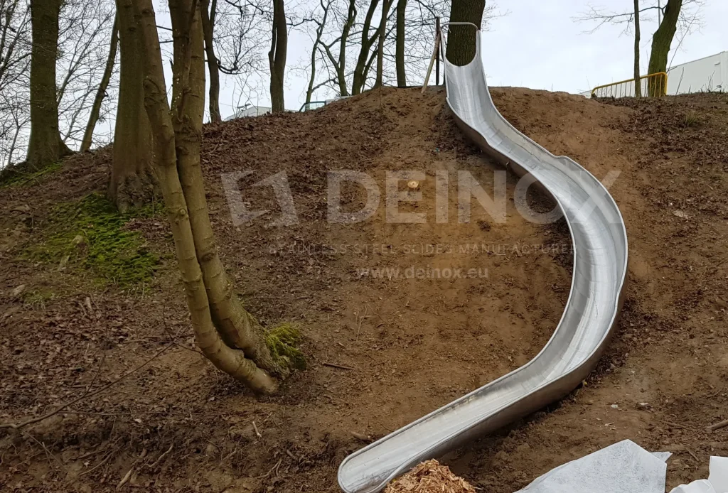 Muldenrutsche Rinnen-Rutschen