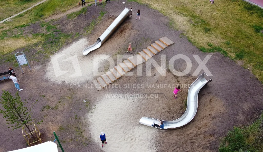 Toboganes de canalón - para niños y para adultos