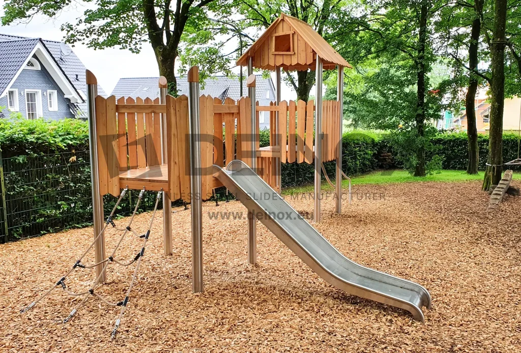 Toboganes de doble pared - para el parque infantil