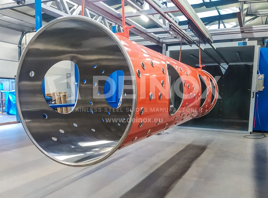 Playground tunnels - stainless steel