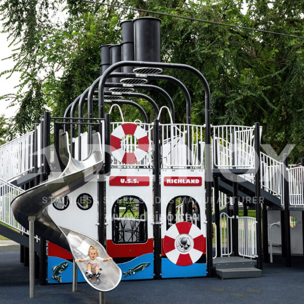 scoop slides - spiral and curved slides